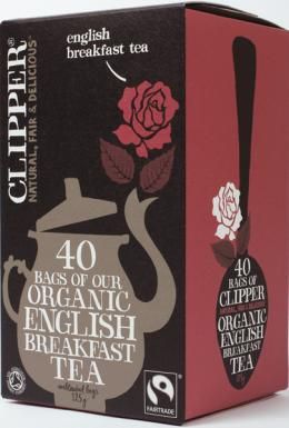 English Breakfast Te Clipper 40 breve �kologisk